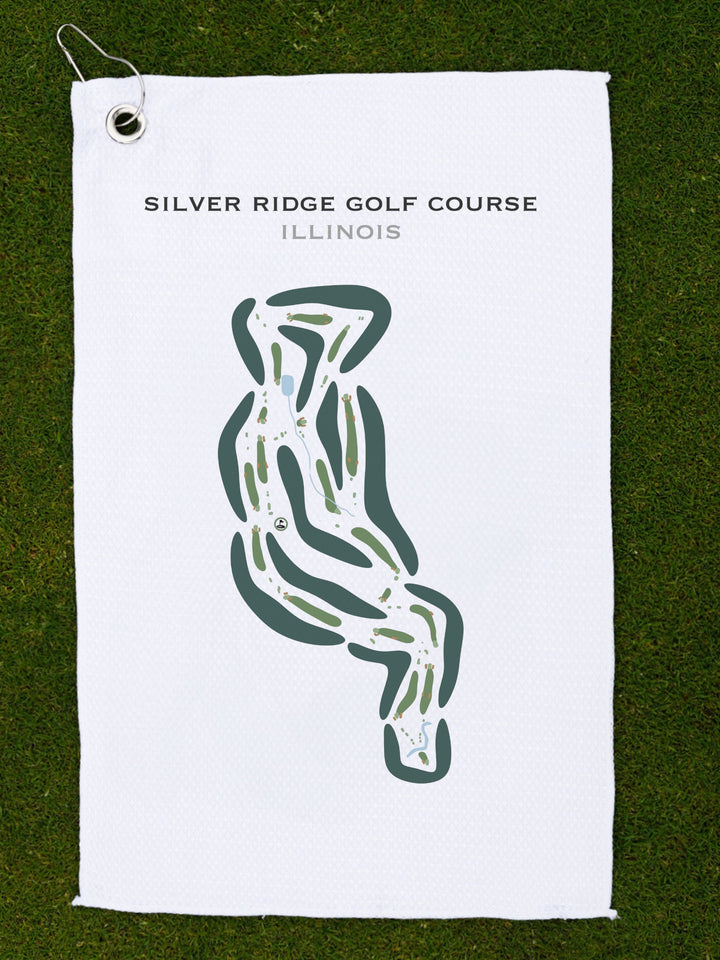 Silver Ridge Golf Course, Illinois - Printed Golf Courses