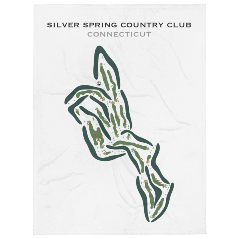 Silver Spring Country Club, Connecticut - Printed Golf Courses