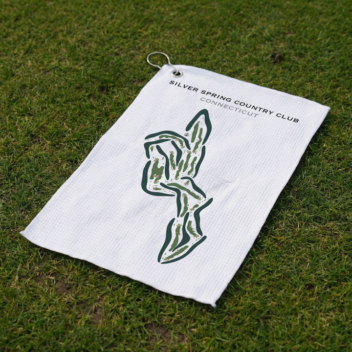 Silver Spring Country Club, Connecticut - Printed Golf Courses