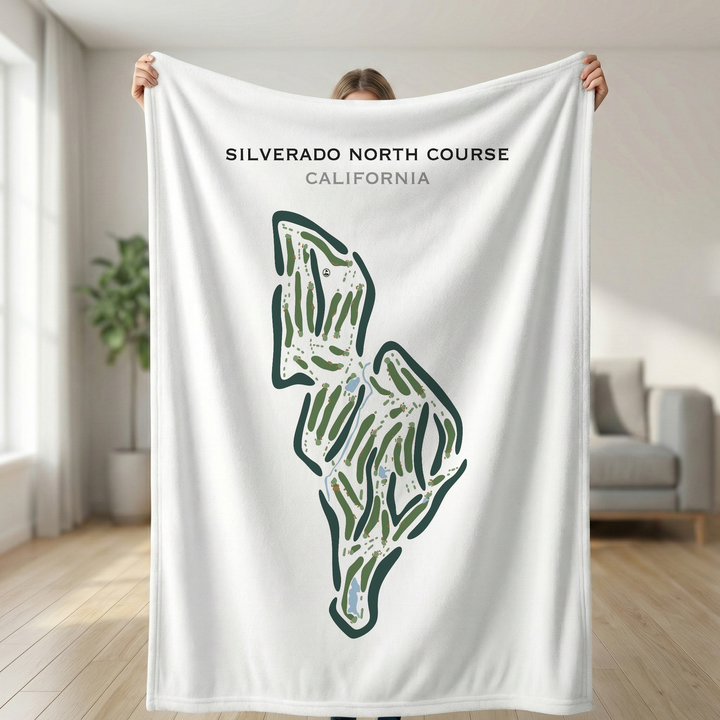 Silverado North Course, California - Printed Golf Courses