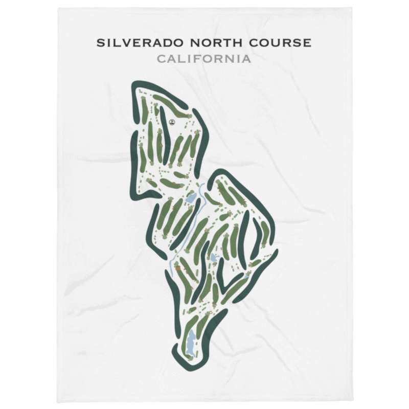 Silverado North Course, California - Printed Golf Courses