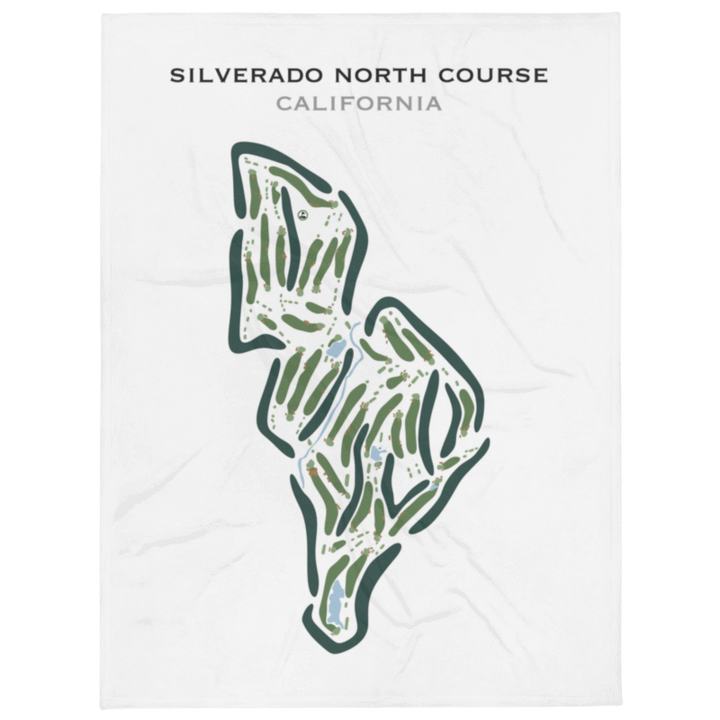 Silverado North Course, California - Printed Golf Courses