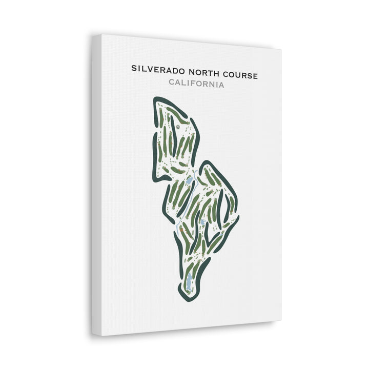 Silverado North Course, California - Printed Golf Courses
