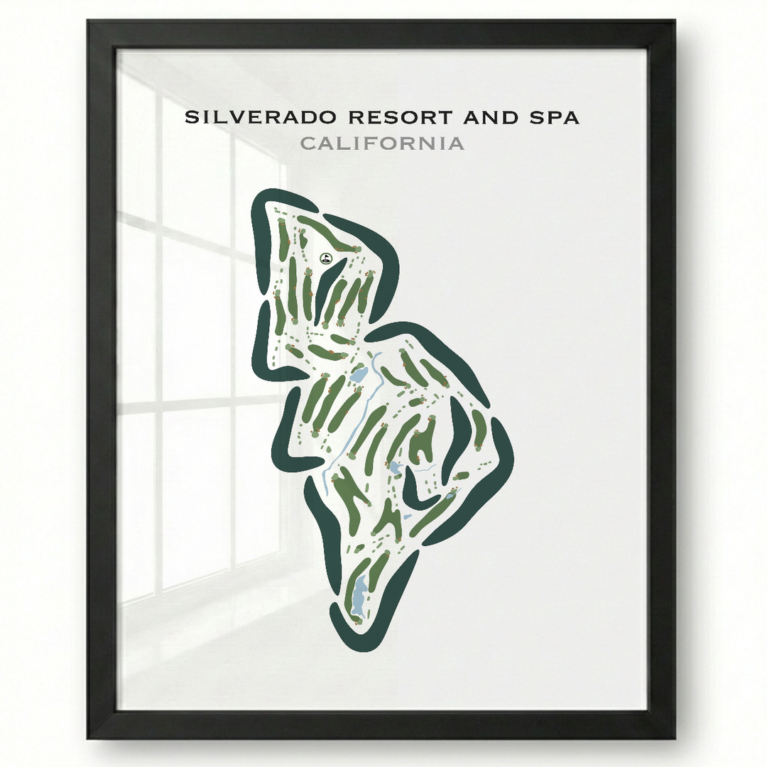 SilverRock Resort, California - Printed Golf Courses