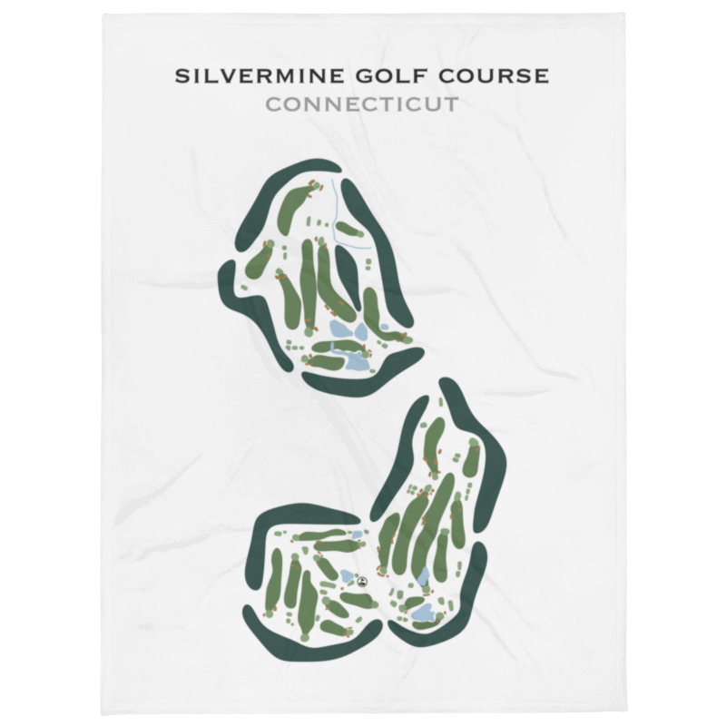 Silvermine Golf Course, Connecticut - Printed Golf Courses