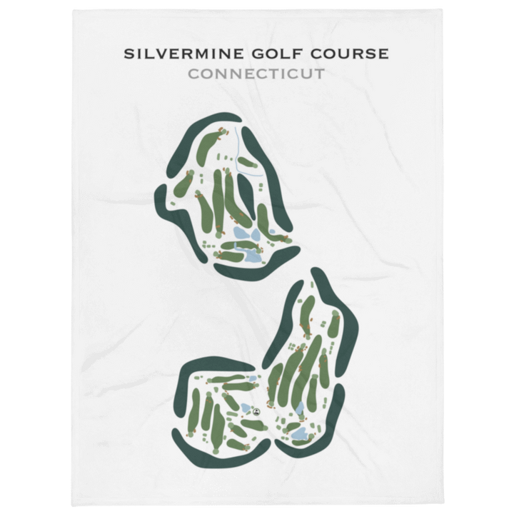 Silvermine Golf Course, Connecticut - Printed Golf Courses