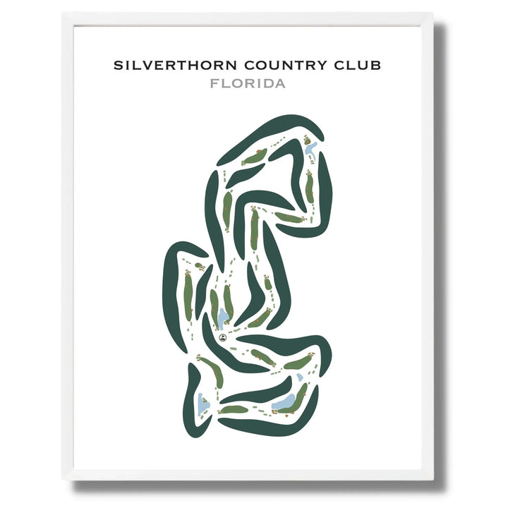 Silverthorn Country Club, Florida - Printed Golf Courses