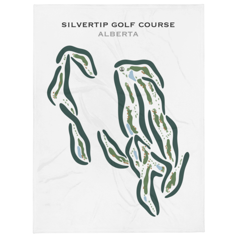 Silvertip Golf Course, Alberta - Printed Golf Courses