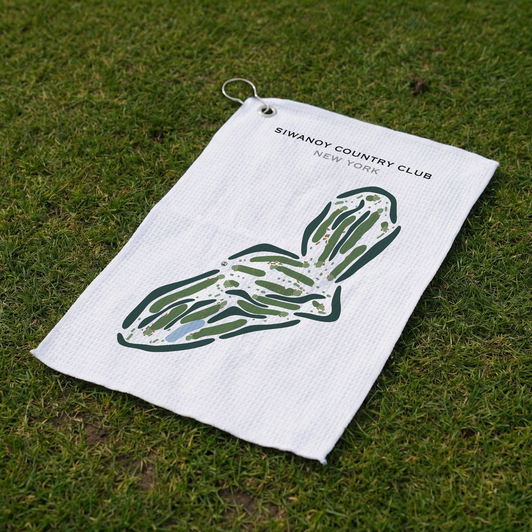 Siwanoy Country Club, New York - Printed Golf Course