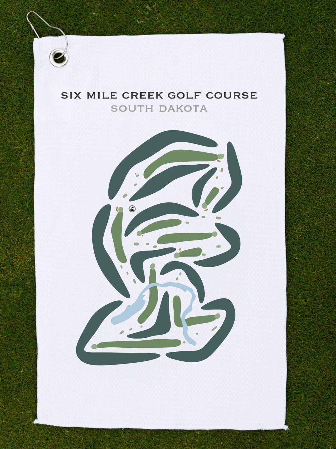 Six Mile Creek Golf Course, South Dakota - Printed Golf Courses