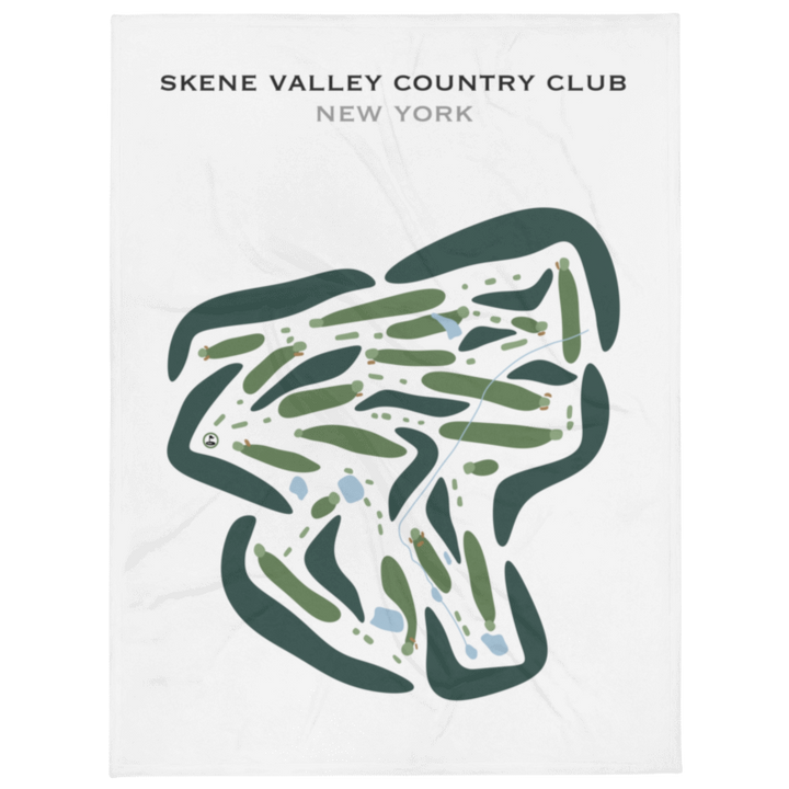 Skene Valley Country Club, New York - Printed Golf Courses