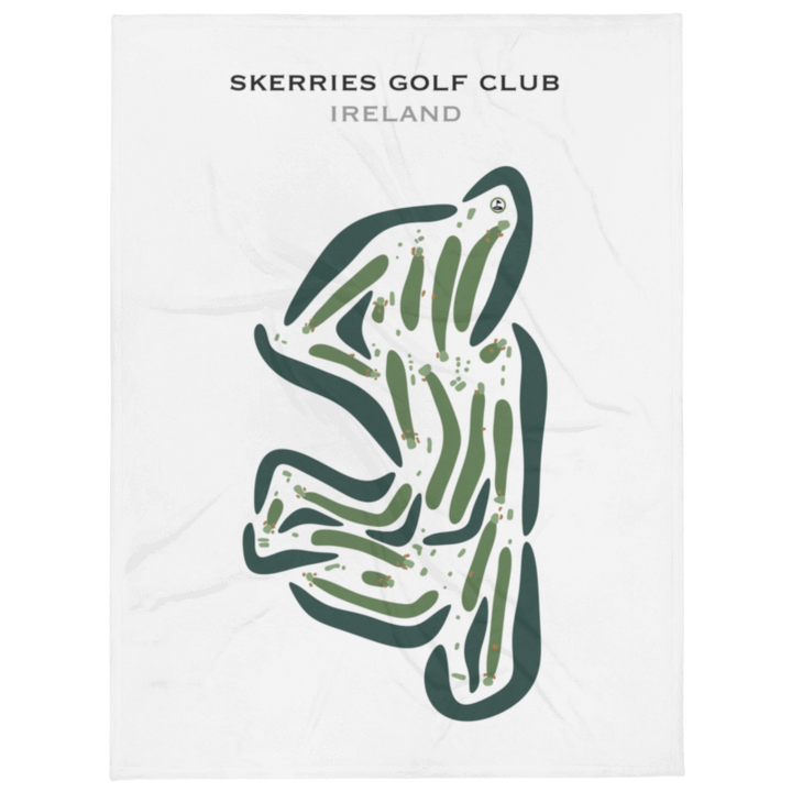 Skerries Golf Club, Ireland - Printed Golf Courses