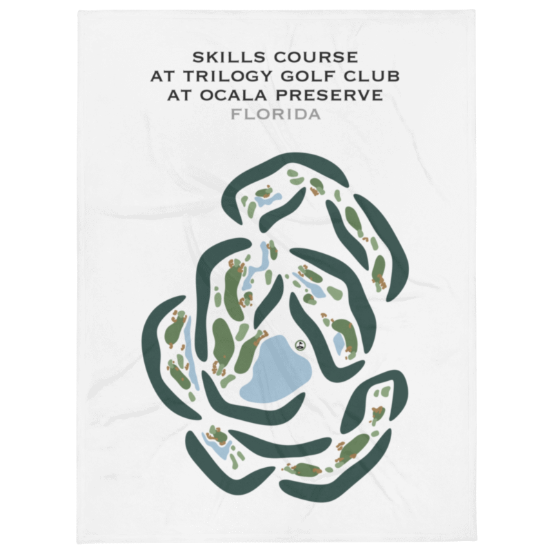 Skills Course at Trilogy Golf Club at Ocala Preserve, Florida - Printed Golf Courses