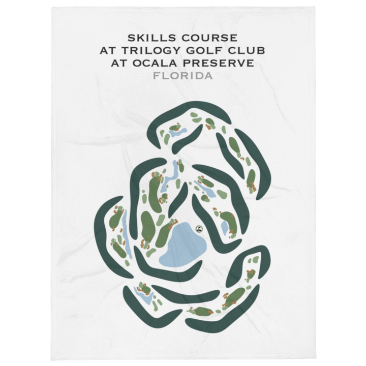 Skills Course at Trilogy Golf Club at Ocala Preserve, Florida - Printed Golf Courses