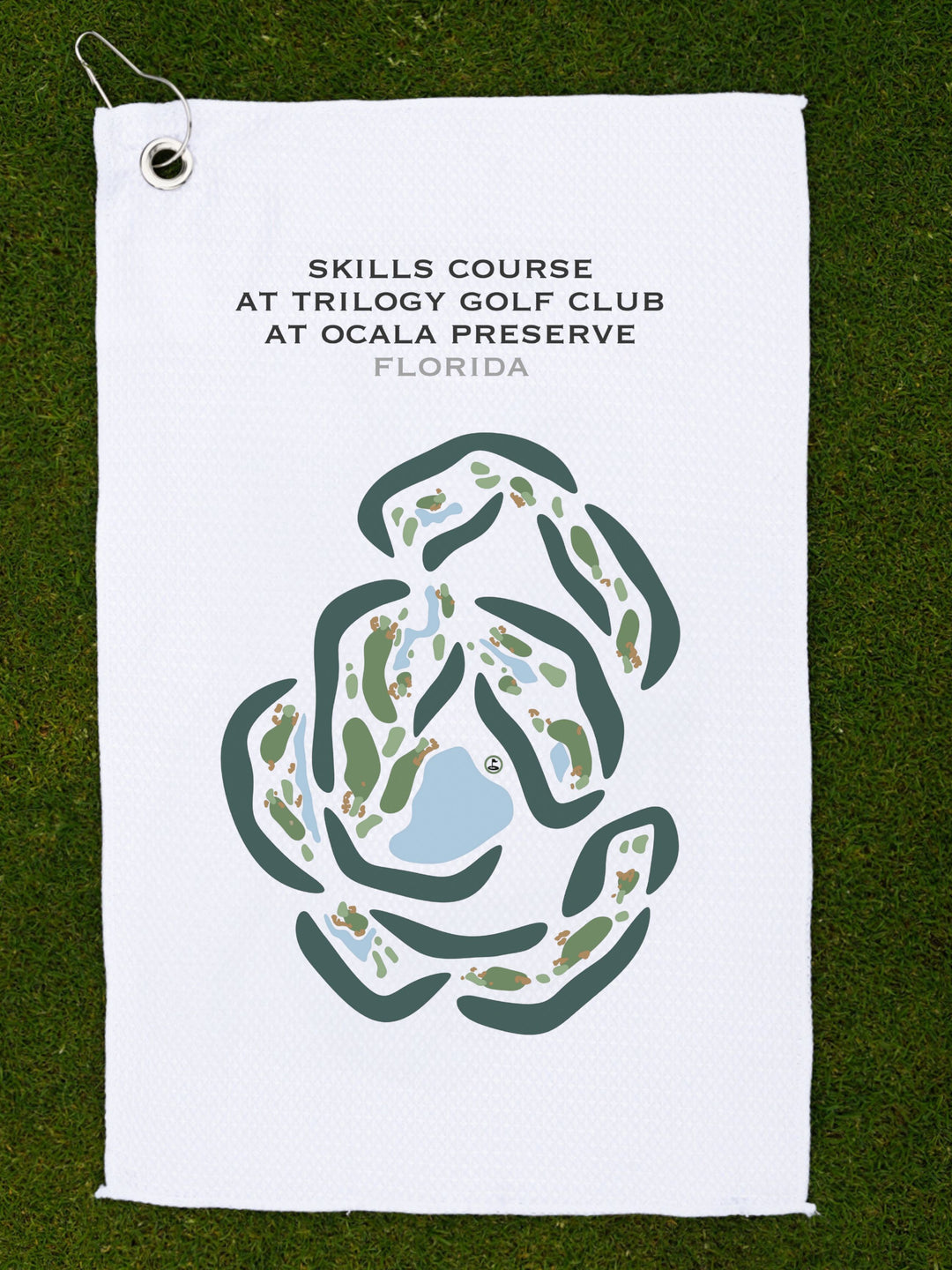 Skills Course at Trilogy Golf Club at Ocala Preserve, Florida - Printed Golf Courses
