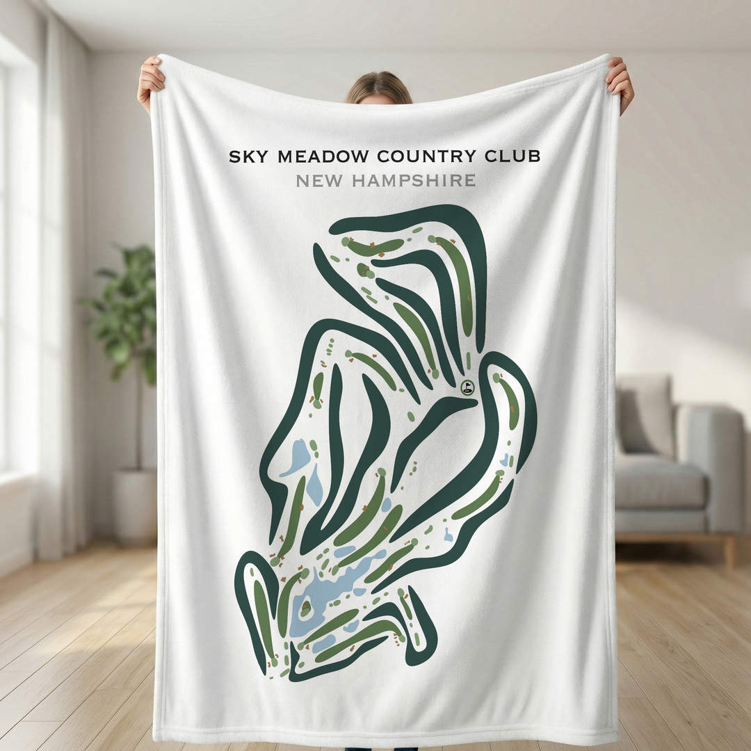 Sky Meadow Country Club, New Hampshire - Printed Golf Courses