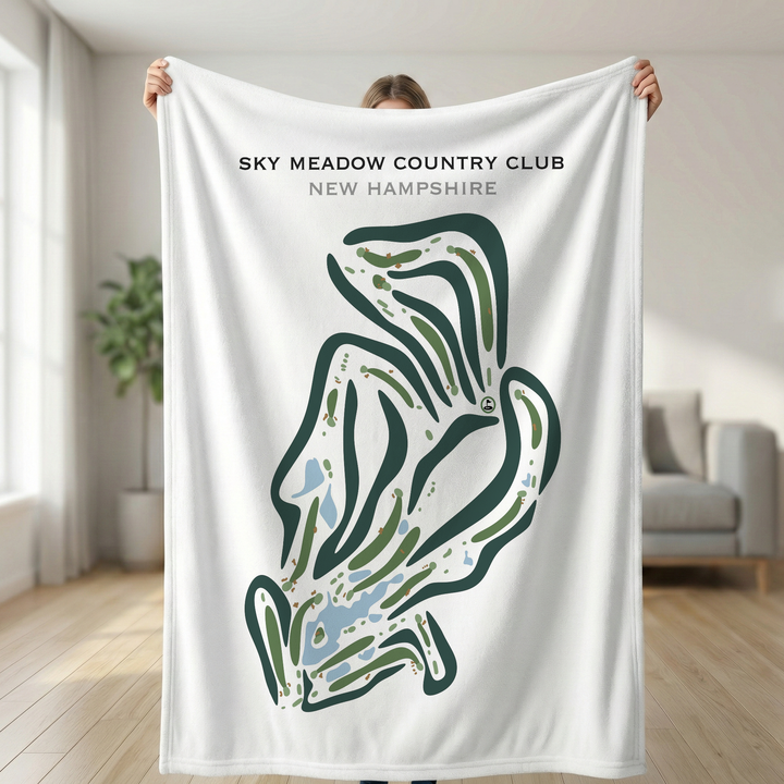 Sky Meadow Country Club, New Hampshire - Printed Golf Courses