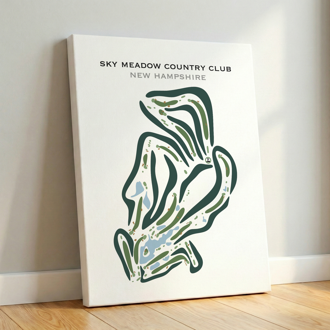 Sky Meadow Country Club, New Hampshire - Printed Golf Courses