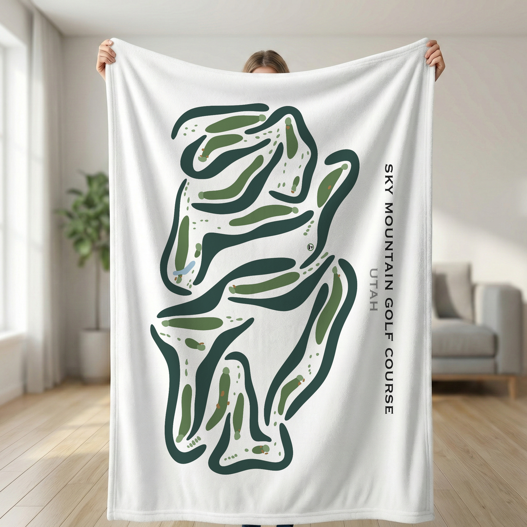 Sky Mountain Golf Course, Hurricane Utah - Printed Golf Courses