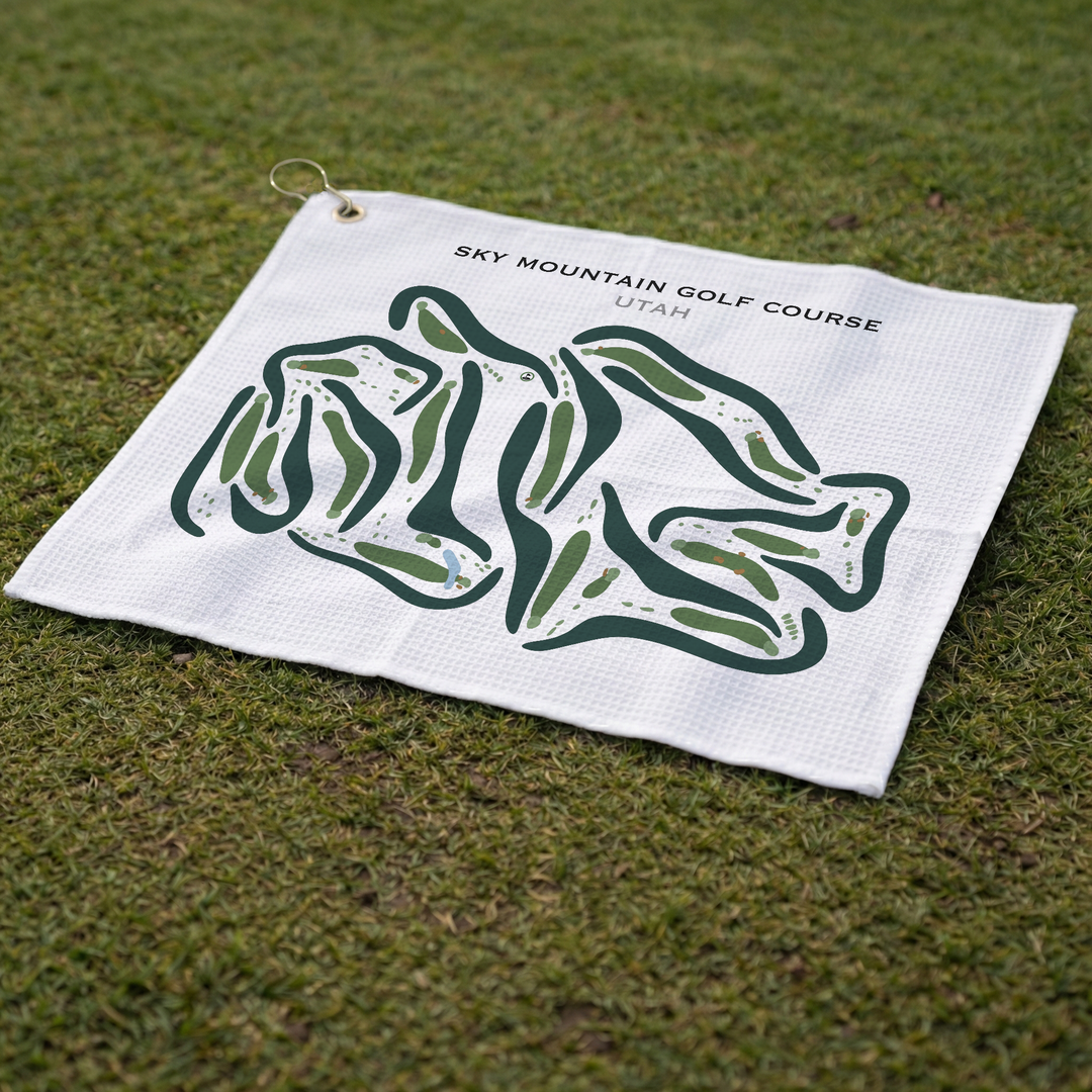 Sky Mountain Golf Course, Hurricane Utah - Printed Golf Courses