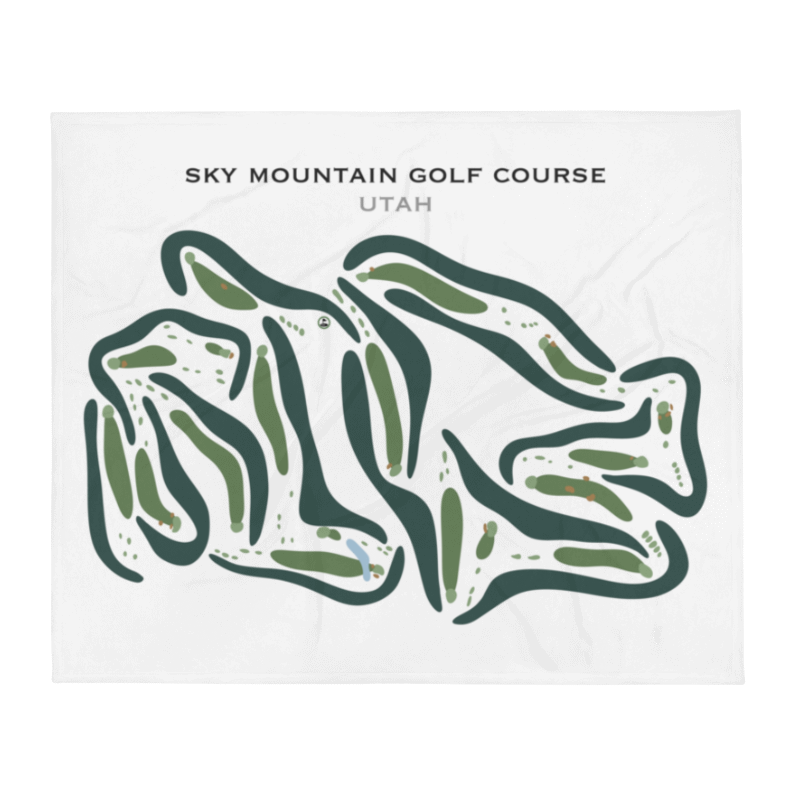 Sky Mountain Golf Course, Hurricane Utah - Printed Golf Courses