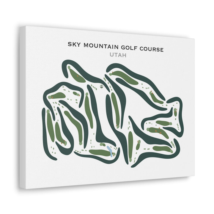 Sky Mountain Golf Course, Hurricane Utah - Printed Golf Courses
