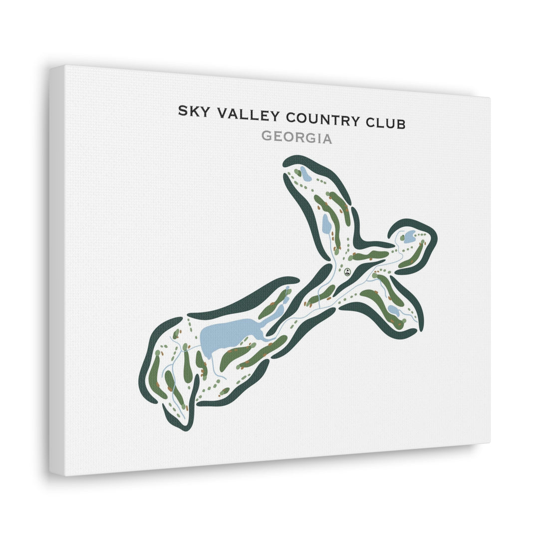 Sky Valley Country Club, Georgia - Printed Golf Courses