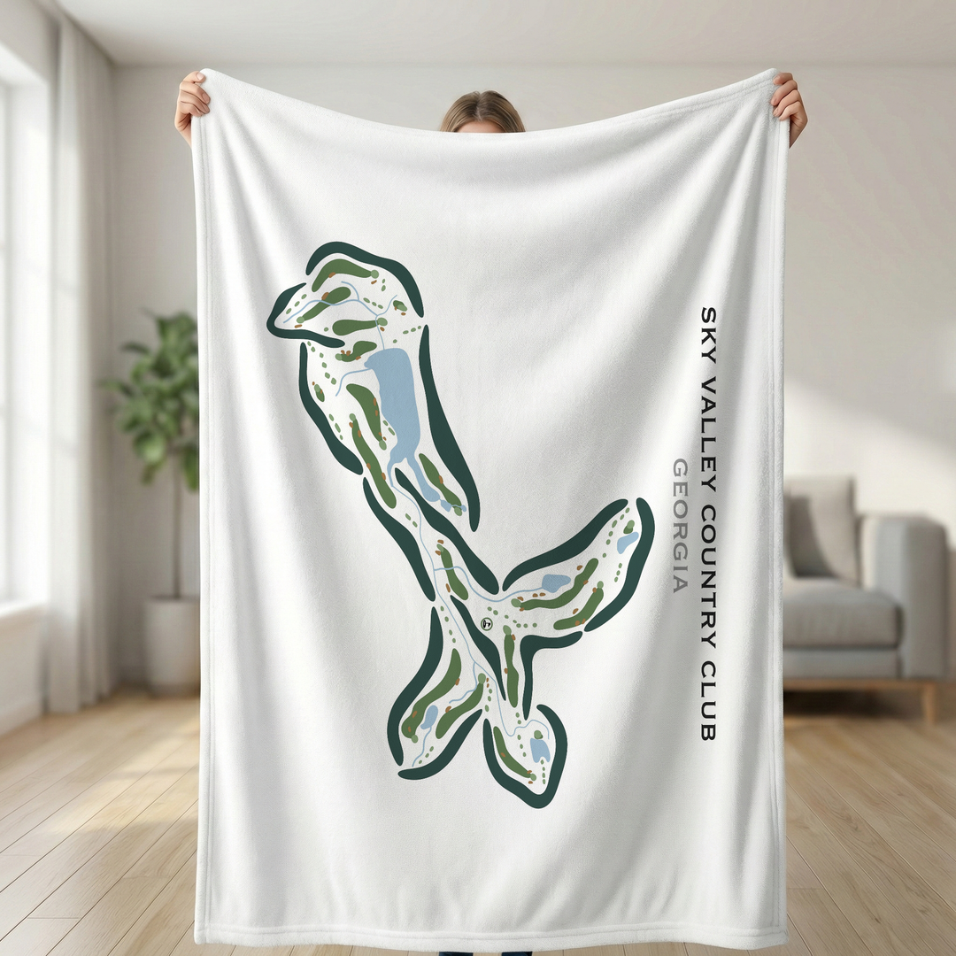 Sky Valley Country Club, Georgia - Printed Golf Courses