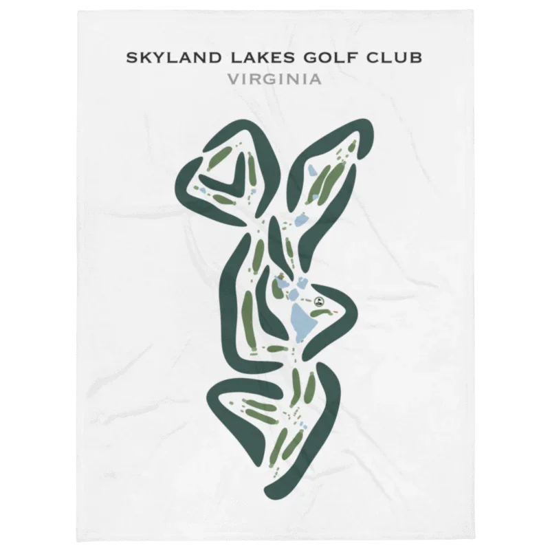 Skyland Lakes Golf Club, Virginia - Printed Golf Courses