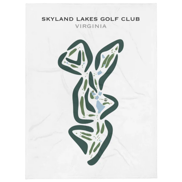 Skyland Lakes Golf Club, Virginia - Printed Golf Courses
