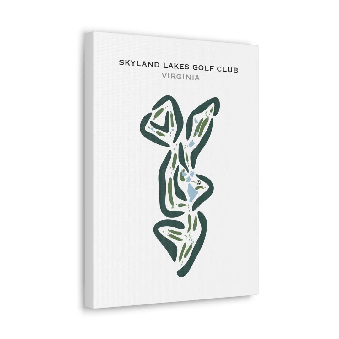 Skyland Lakes Golf Club, Virginia - Printed Golf Courses