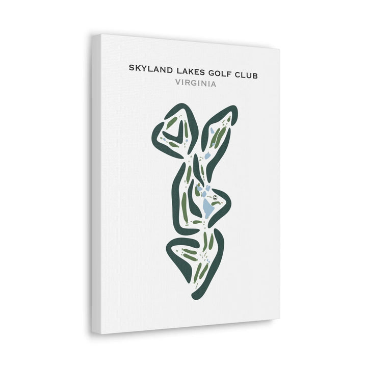 Skyland Lakes Golf Club, Virginia - Printed Golf Courses