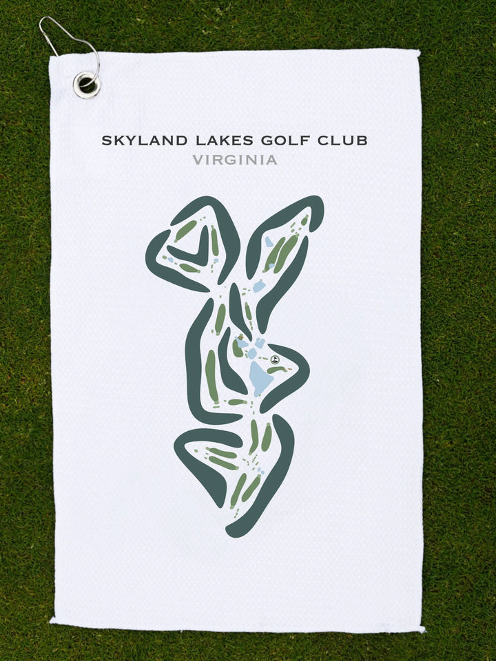 Skyland Lakes Golf Club, Virginia - Printed Golf Courses