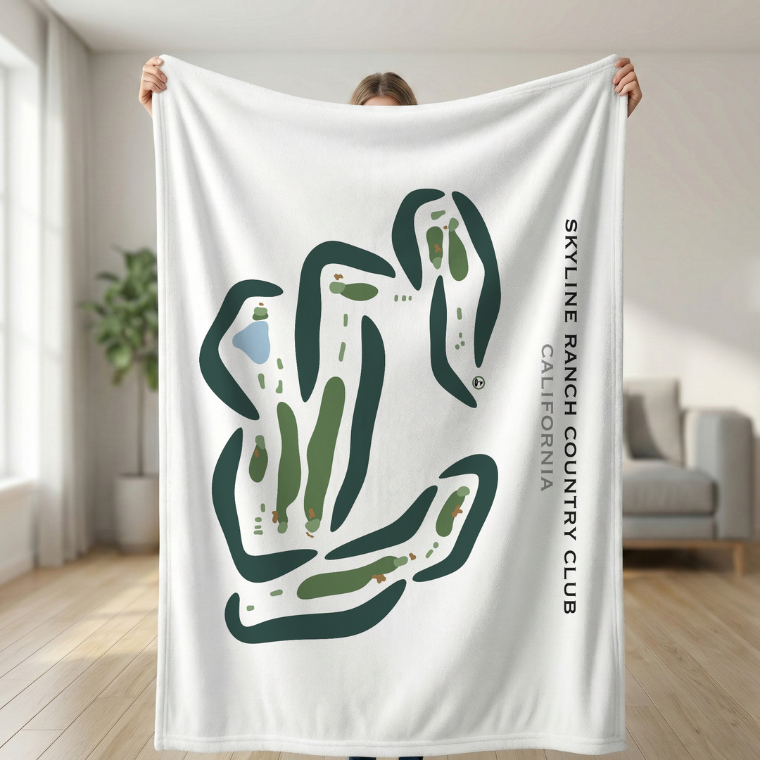 Skyline Ranch Country Club, California - Printed Golf Courses