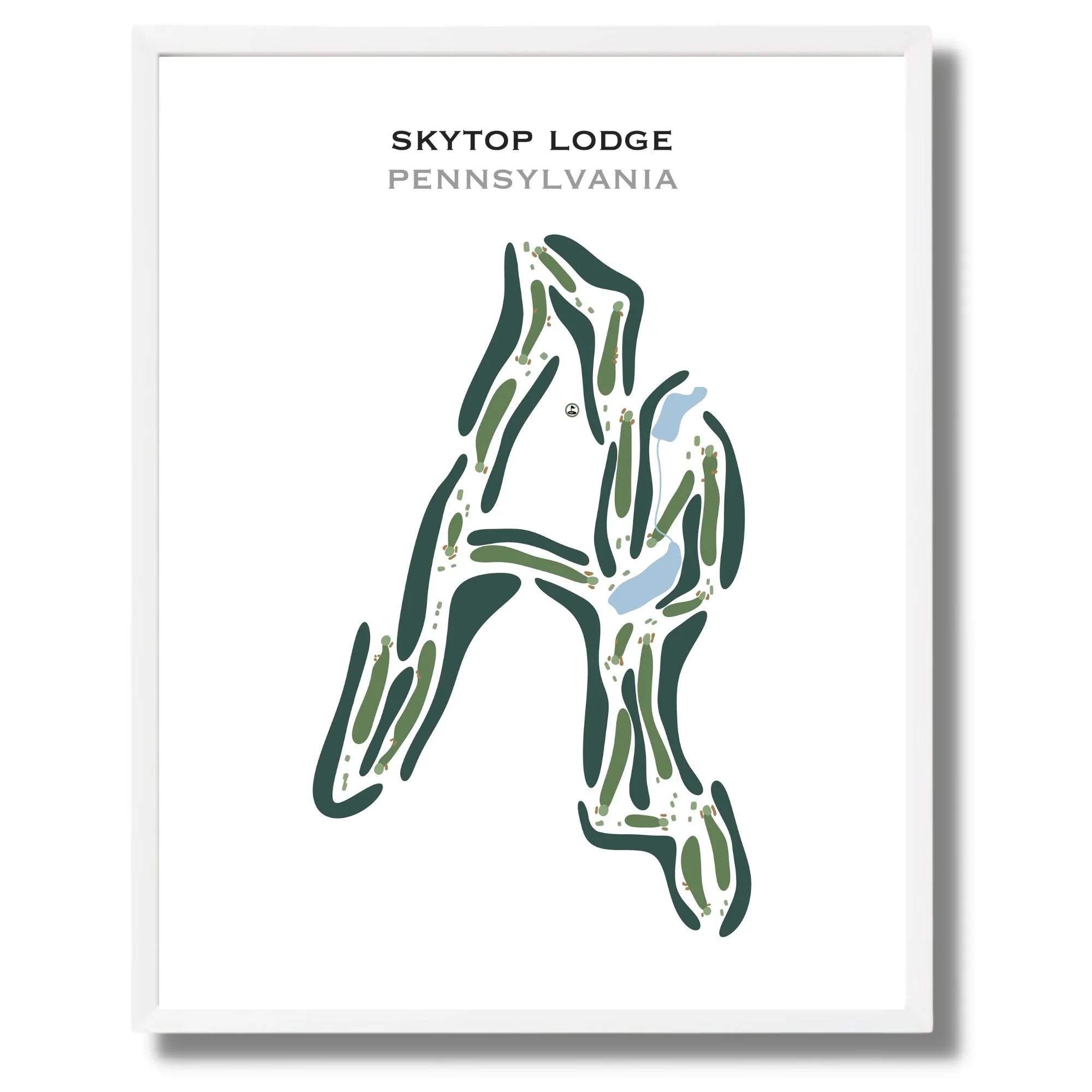 Buy the best printed golf course Skytop Lodge Pennsylvania Golf