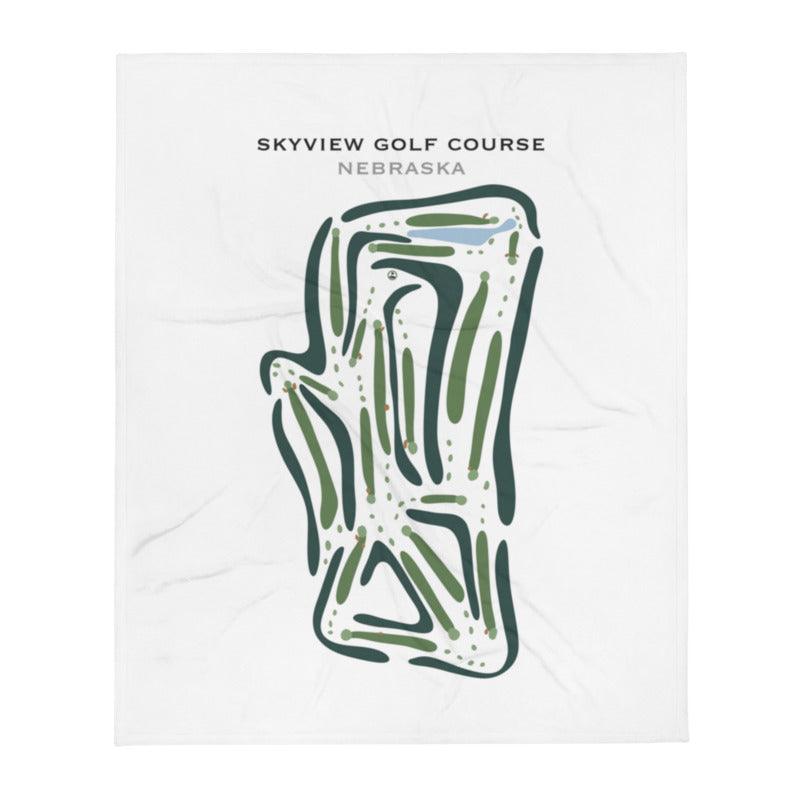 Skyview Golf Course, Nebraska - Printed Golf Courses - Golf Course Prints