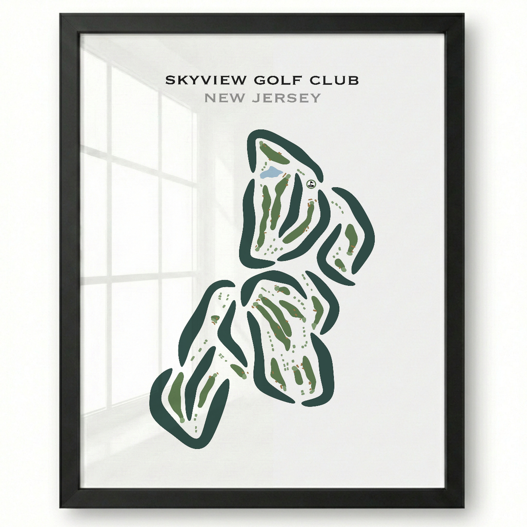 SkyView Golf Club, New Jersey - Printed Golf Courses