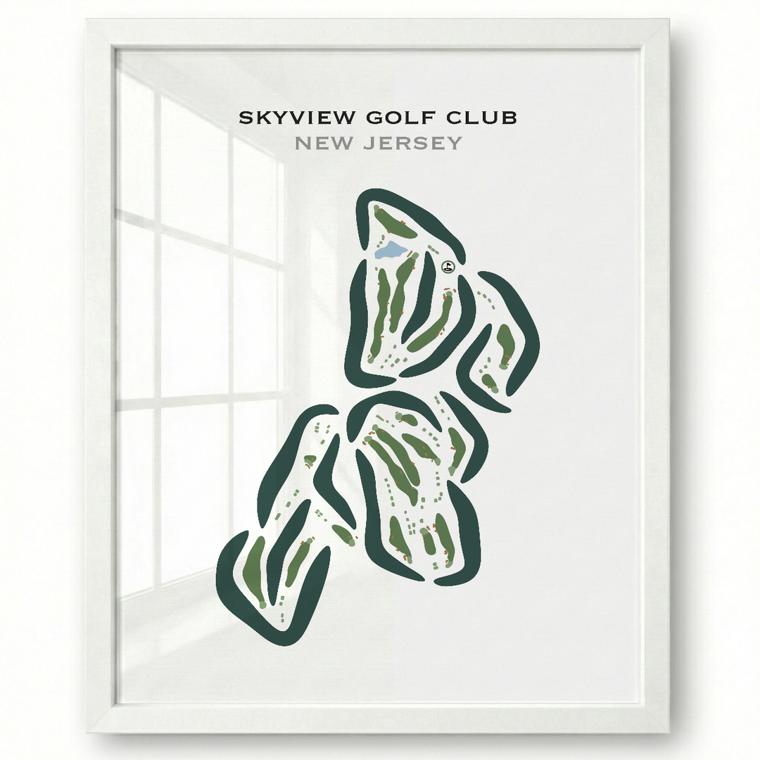 SkyView Golf Club, New Jersey - Printed Golf Courses