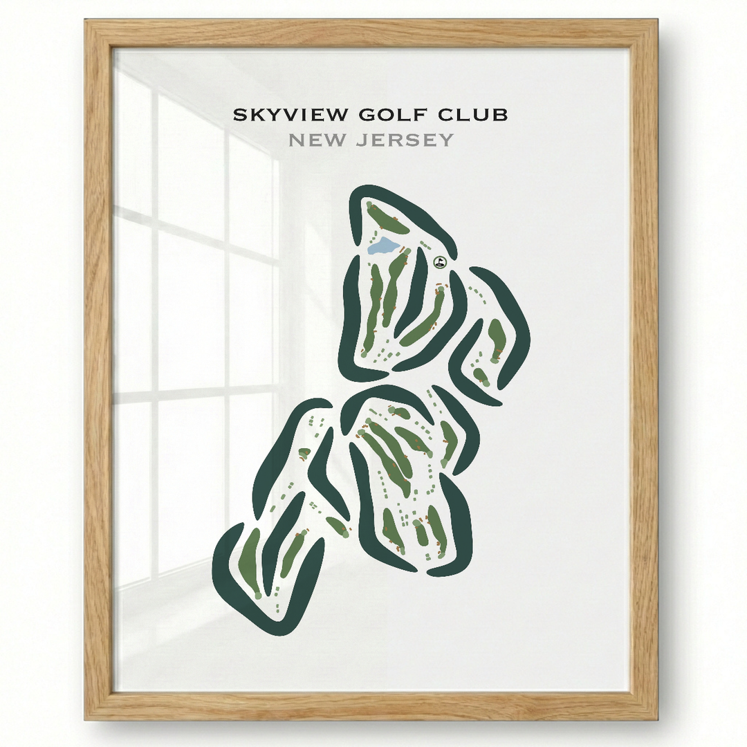 SkyView Golf Club, New Jersey - Printed Golf Courses