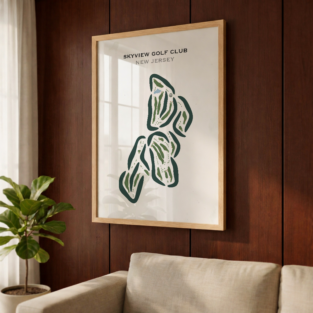 SkyView Golf Club, New Jersey - Printed Golf Courses