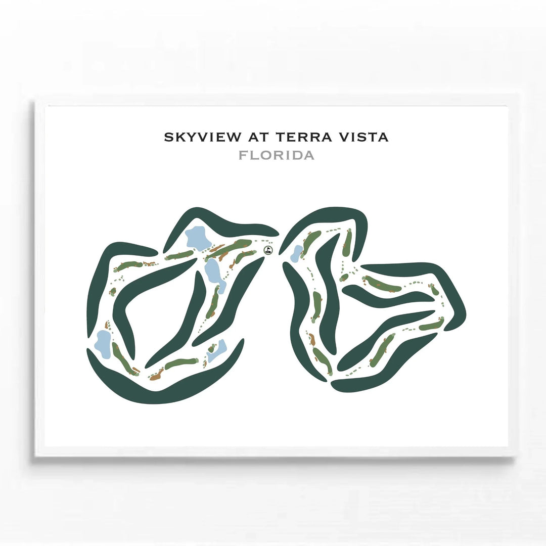 Skyview at Terra Vista, Florida - Printed Golf Courses