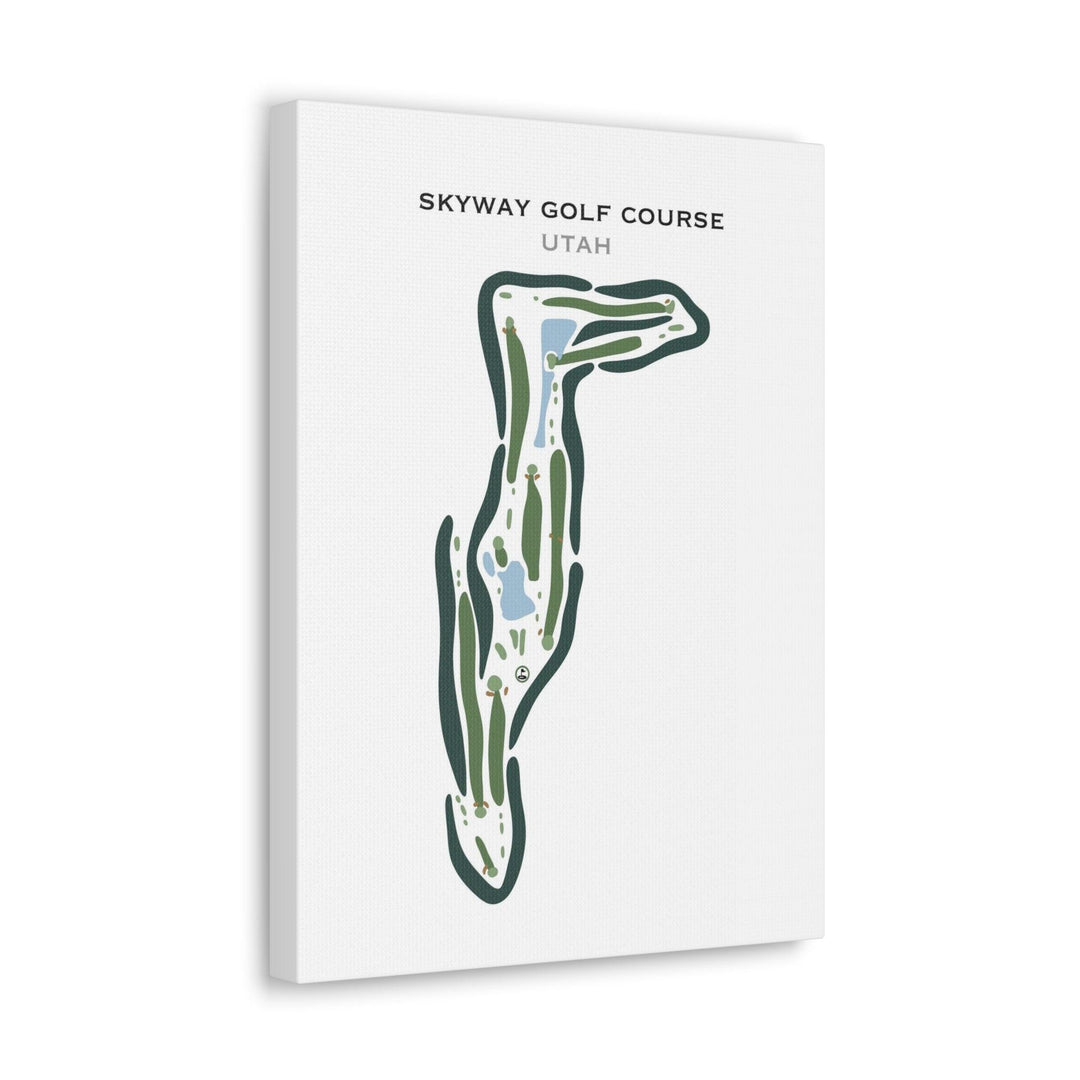 Skyway Golf Course, Tremonton Utah - Printed Golf Courses - Golf Course Prints