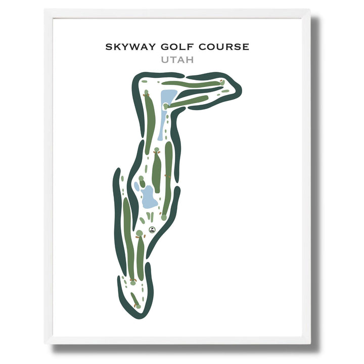 Skyway Golf Course, Tremonton Utah - Printed Golf Courses - Golf Course Prints