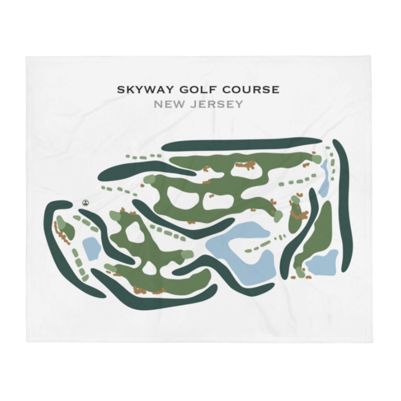 Skyway Golf Course, New Jersey - Printed Golf Courses