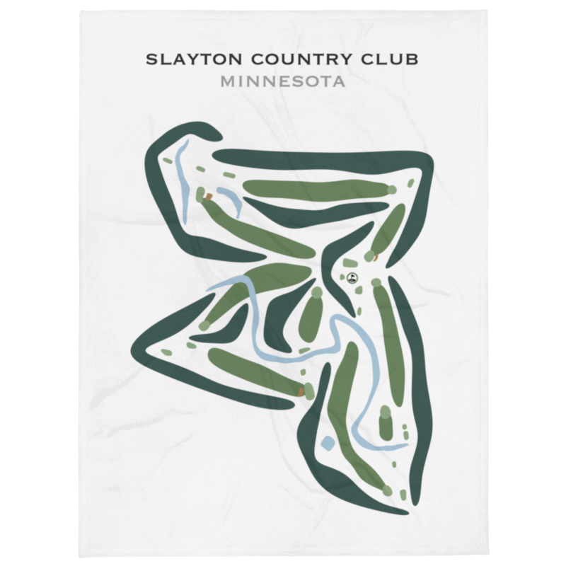 Slayton Country Club, Minnesota - Printed Golf Courses