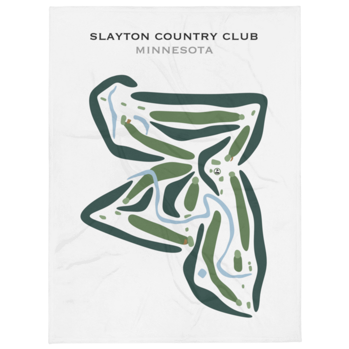 Slayton Country Club, Minnesota - Printed Golf Courses