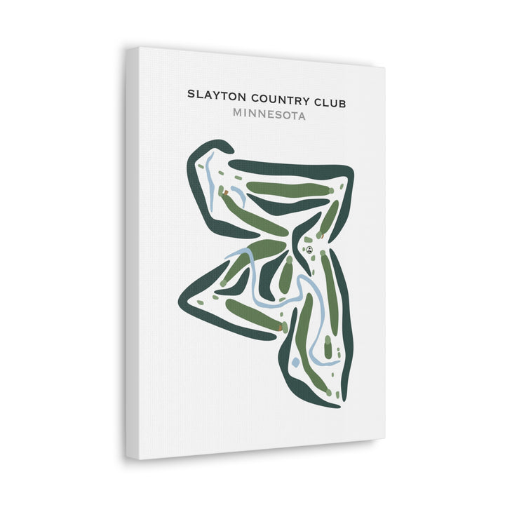 Slayton Country Club, Minnesota - Printed Golf Courses