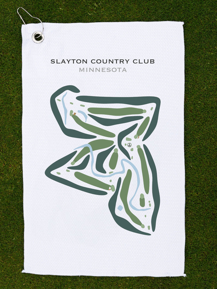 Slayton Country Club, Minnesota - Printed Golf Courses