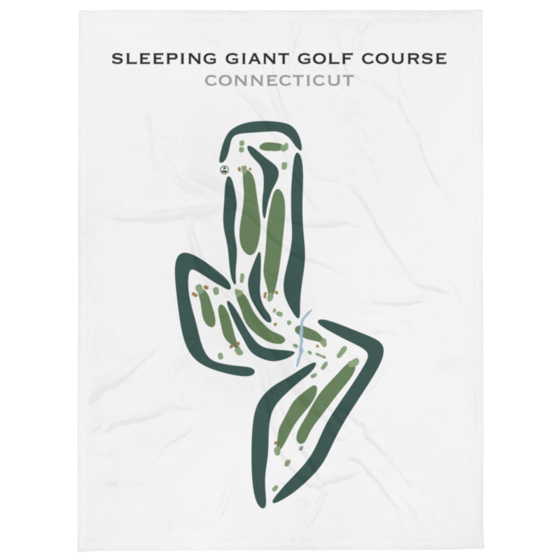 Sleeping Giant Golf Course, Connecticut - Printed Golf Courses