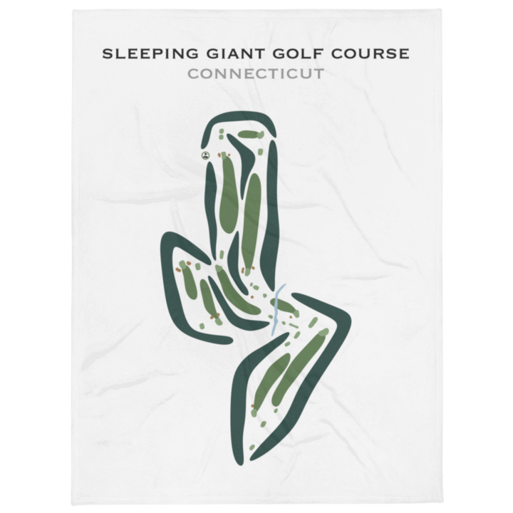 Sleeping Giant Golf Course, Connecticut - Printed Golf Courses